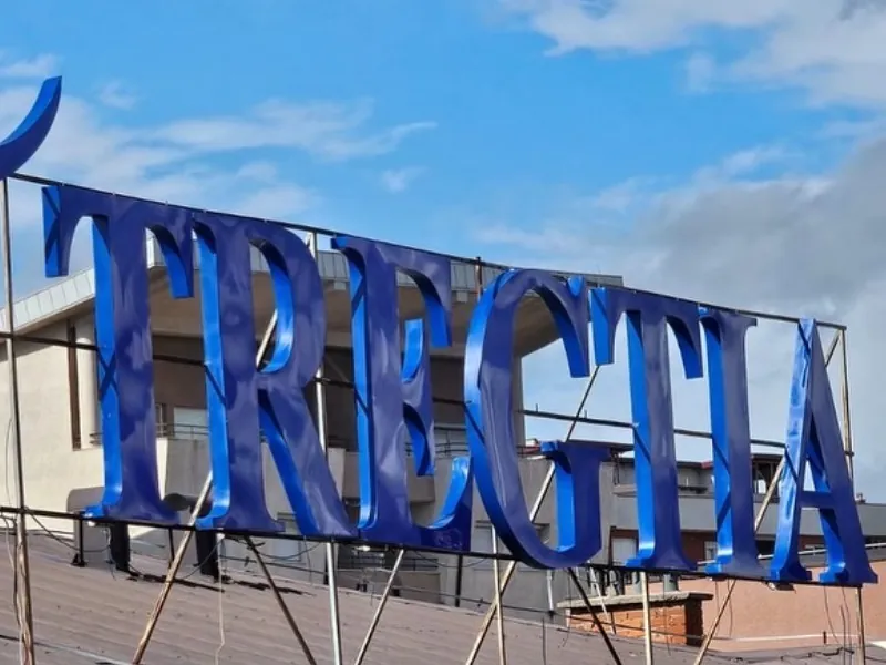 Shkronja dhe logo 3D: Tregtia